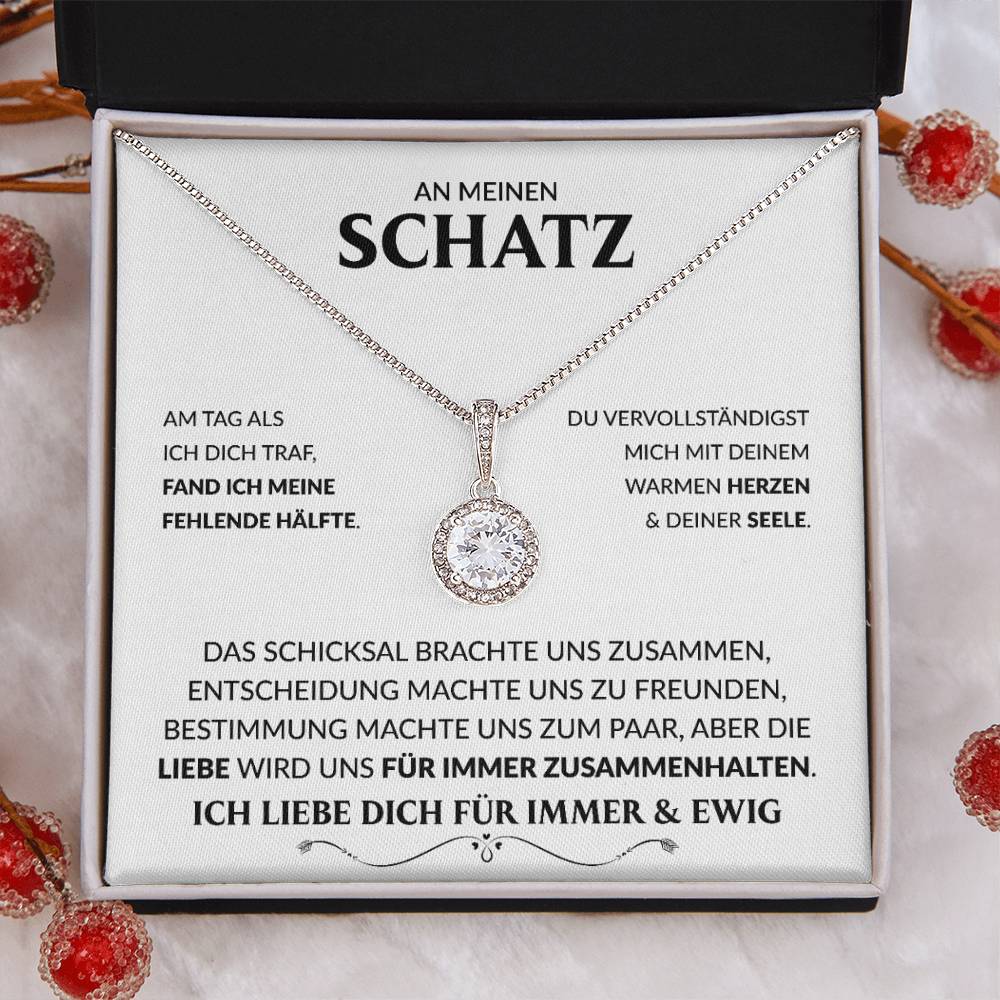 Am Tag als ich dich traf - Kristall Halskette