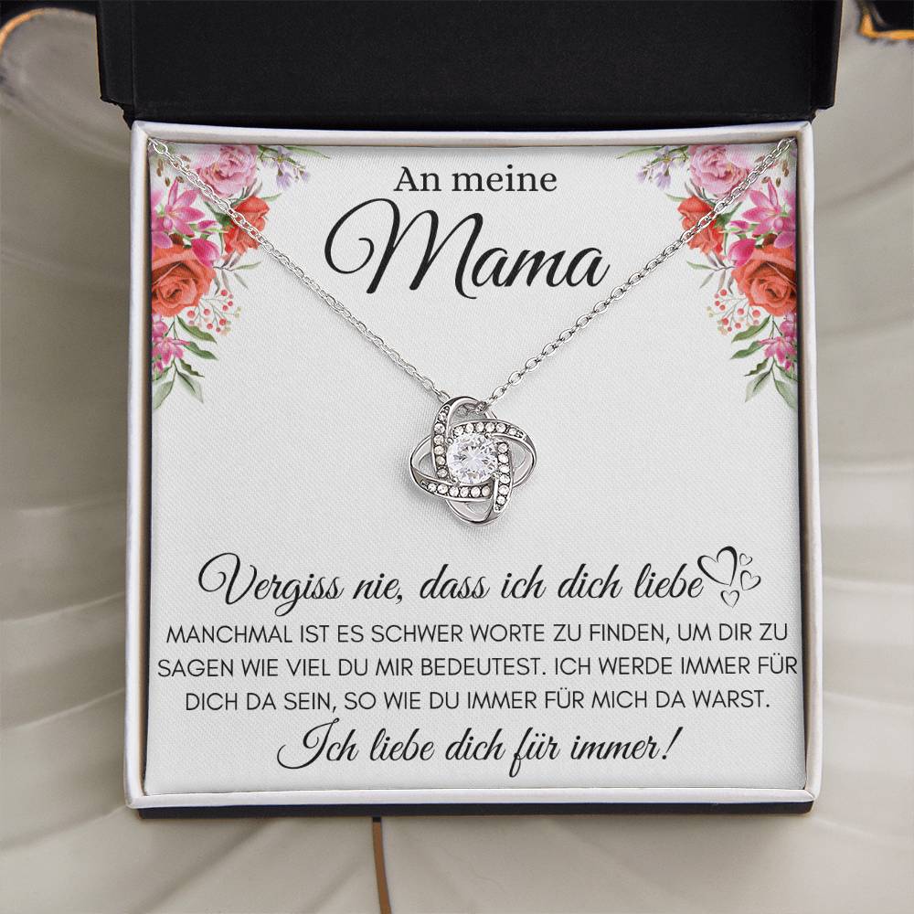 Mama - Ich liebe dich für immer! - Knot Halskette