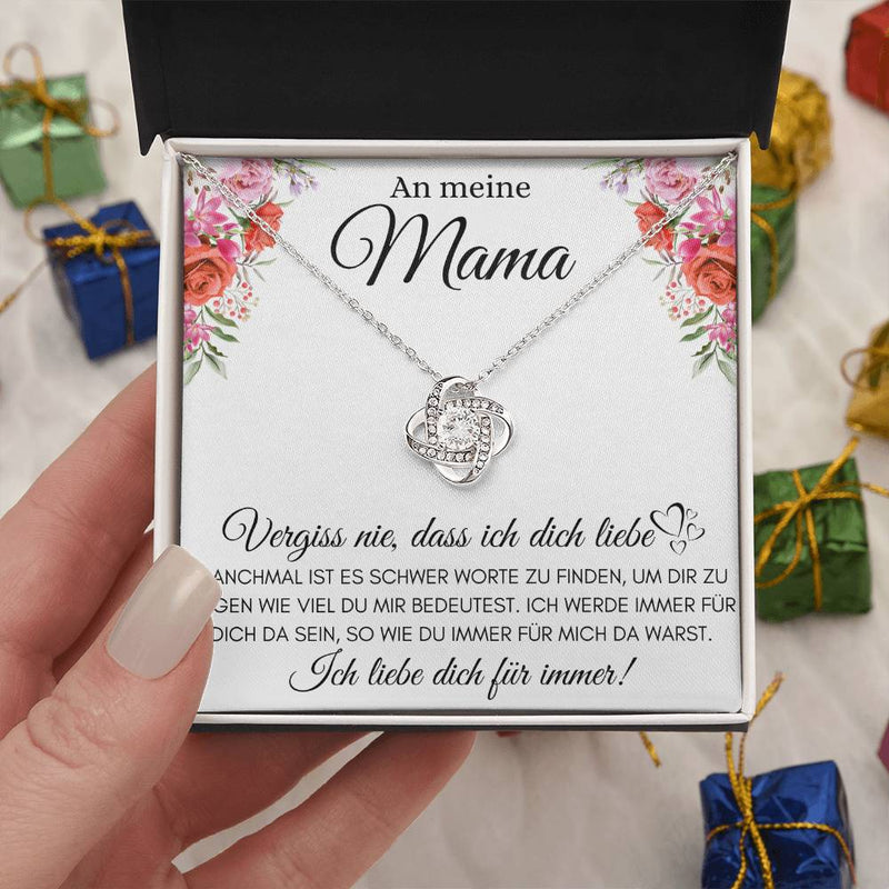 Mama - Ich liebe dich für immer! - Knot Halskette