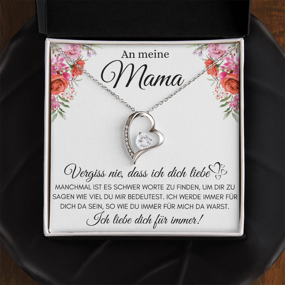 Mama - Ich liebe dich für immer! - Herzkette