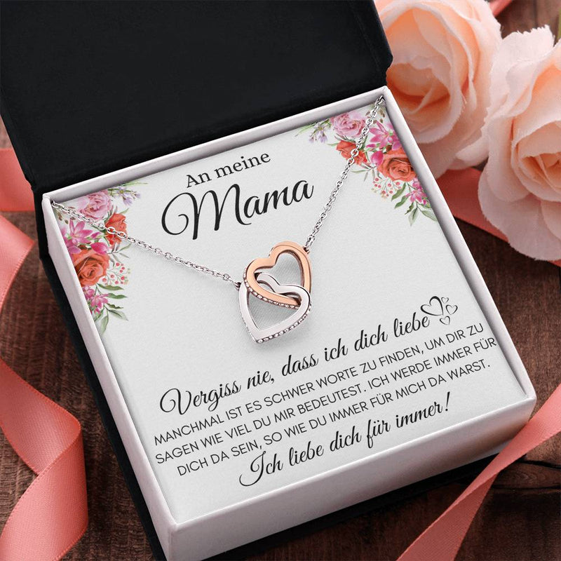 Mama - Ich liebe dich für immer! - Herzenkette
