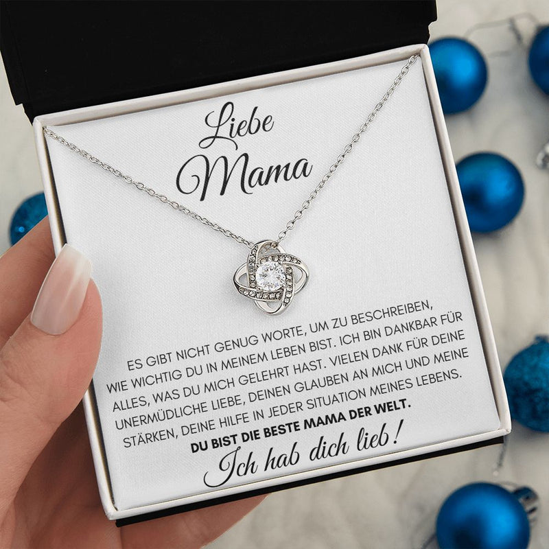 Beste Mama der Welt - Knot Halskette