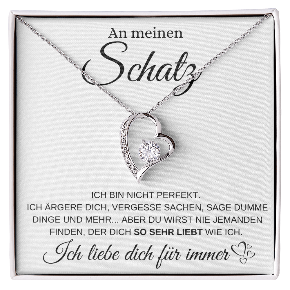 Luxus Halskette - Ich liebe dich für immer
