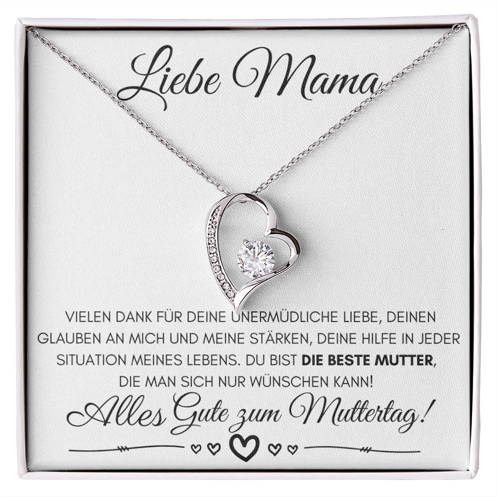 Luxus Halskette - Alles Gute Zum Muttertag!