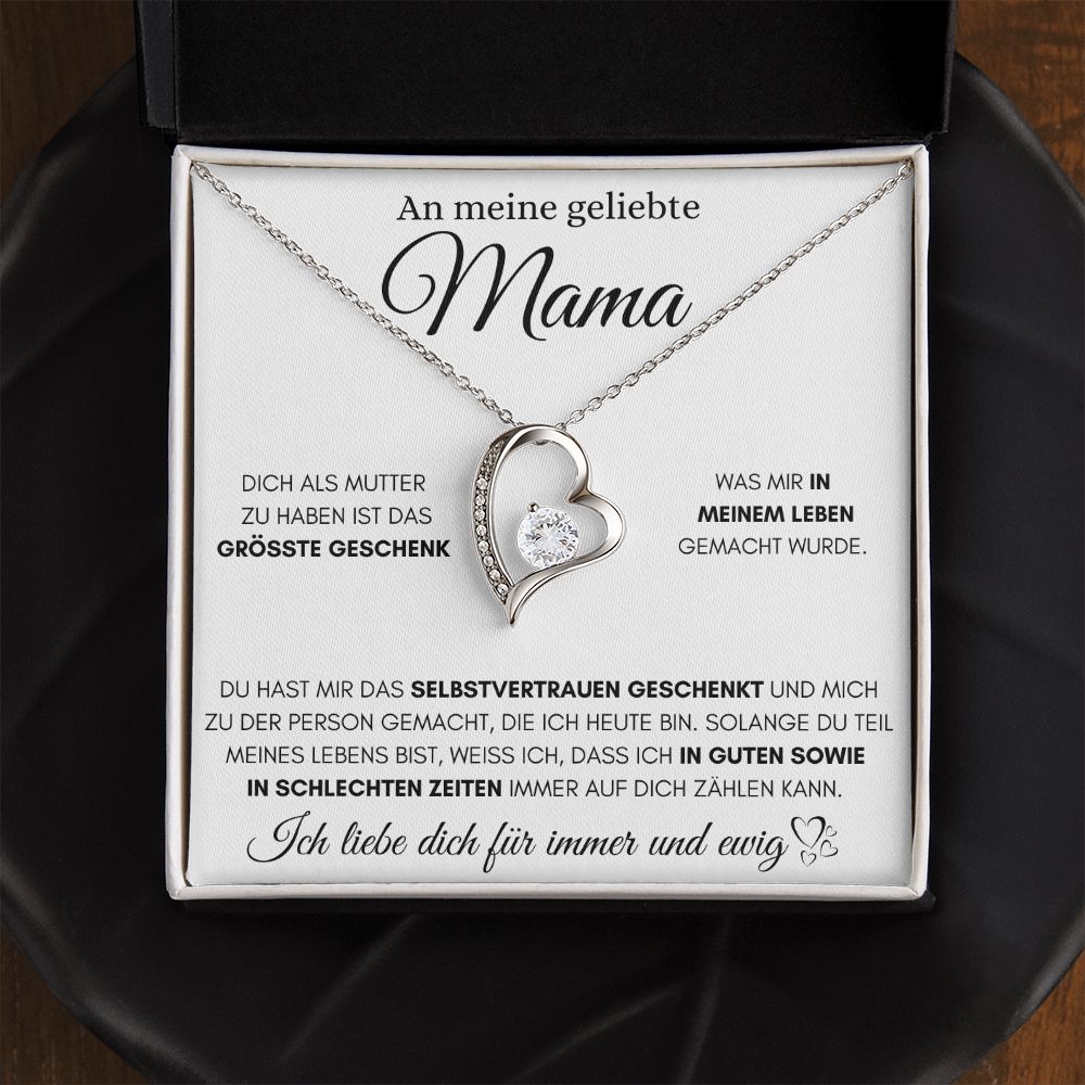 Größte Geschenk - Luxus Halskette - Weißgold