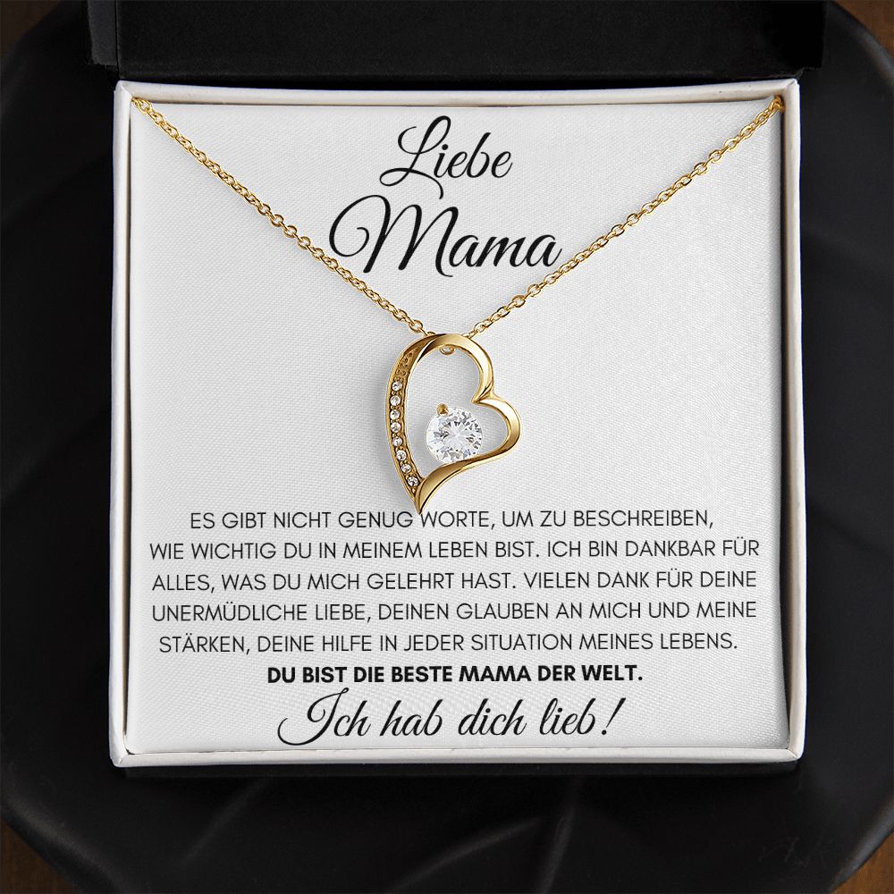 Beste Mama der Welt - Luxus Halskette