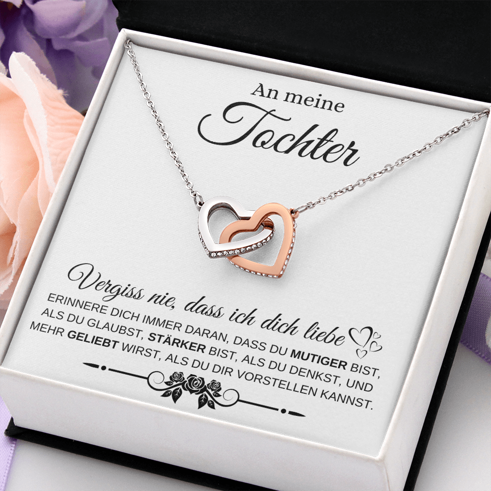 Vergiss nie, dass ich dich liebe - Herzenkette