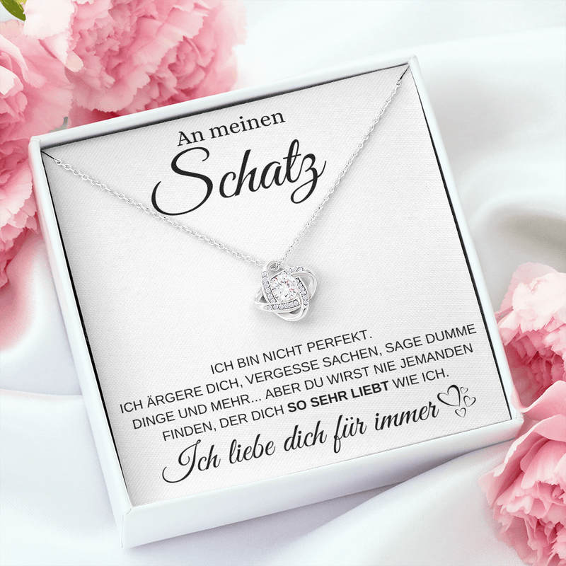 Love Knot Halskette - Ich liebe dich für immer