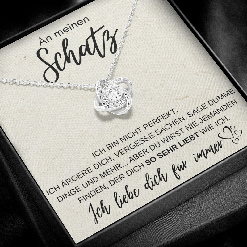 Love Knot Halskette - An meinen Schatz