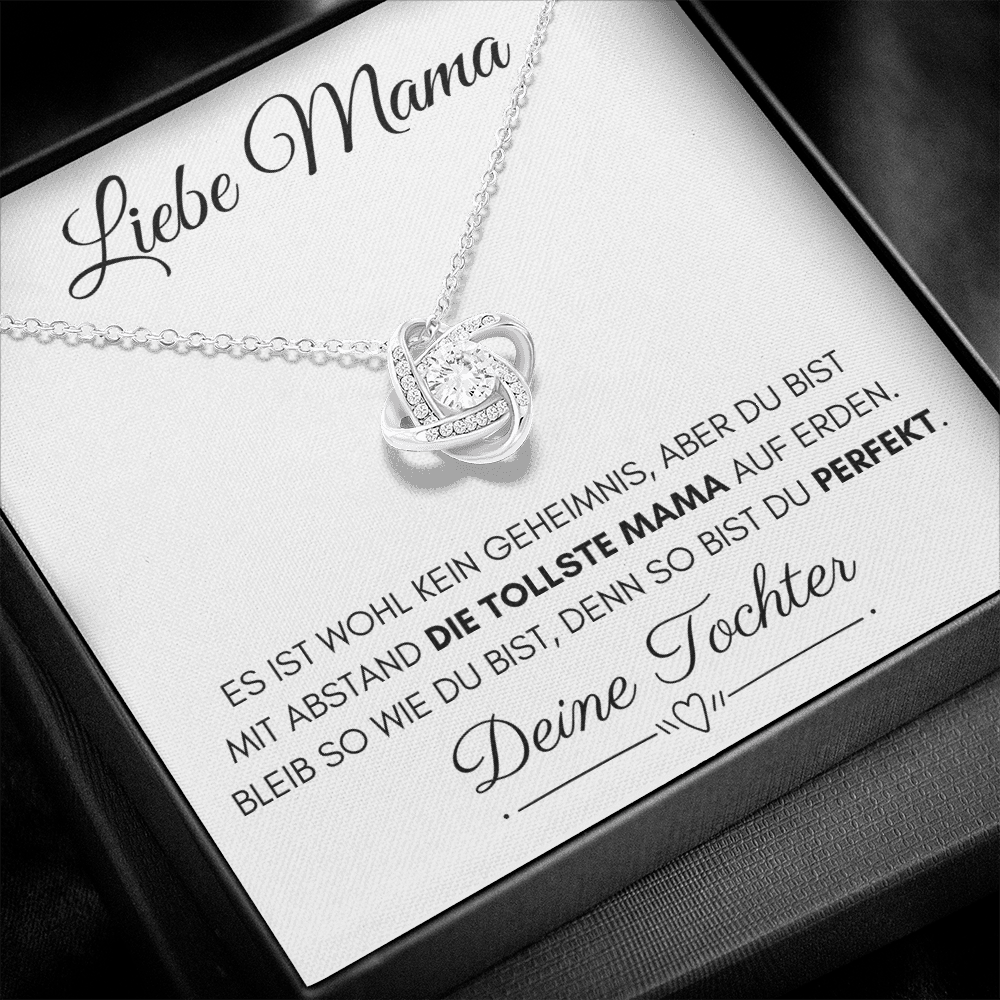 Love Knot Halskette - Die Tollste Mama