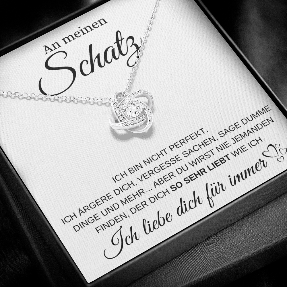 Love Knot Halskette - Ich liebe dich für immer